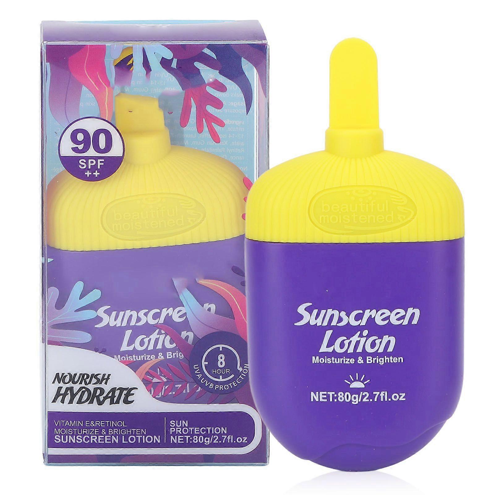 2025 Latest Model Vitamin E Sunscreen Outdoor Refreshing Moisturizing UV Prote...