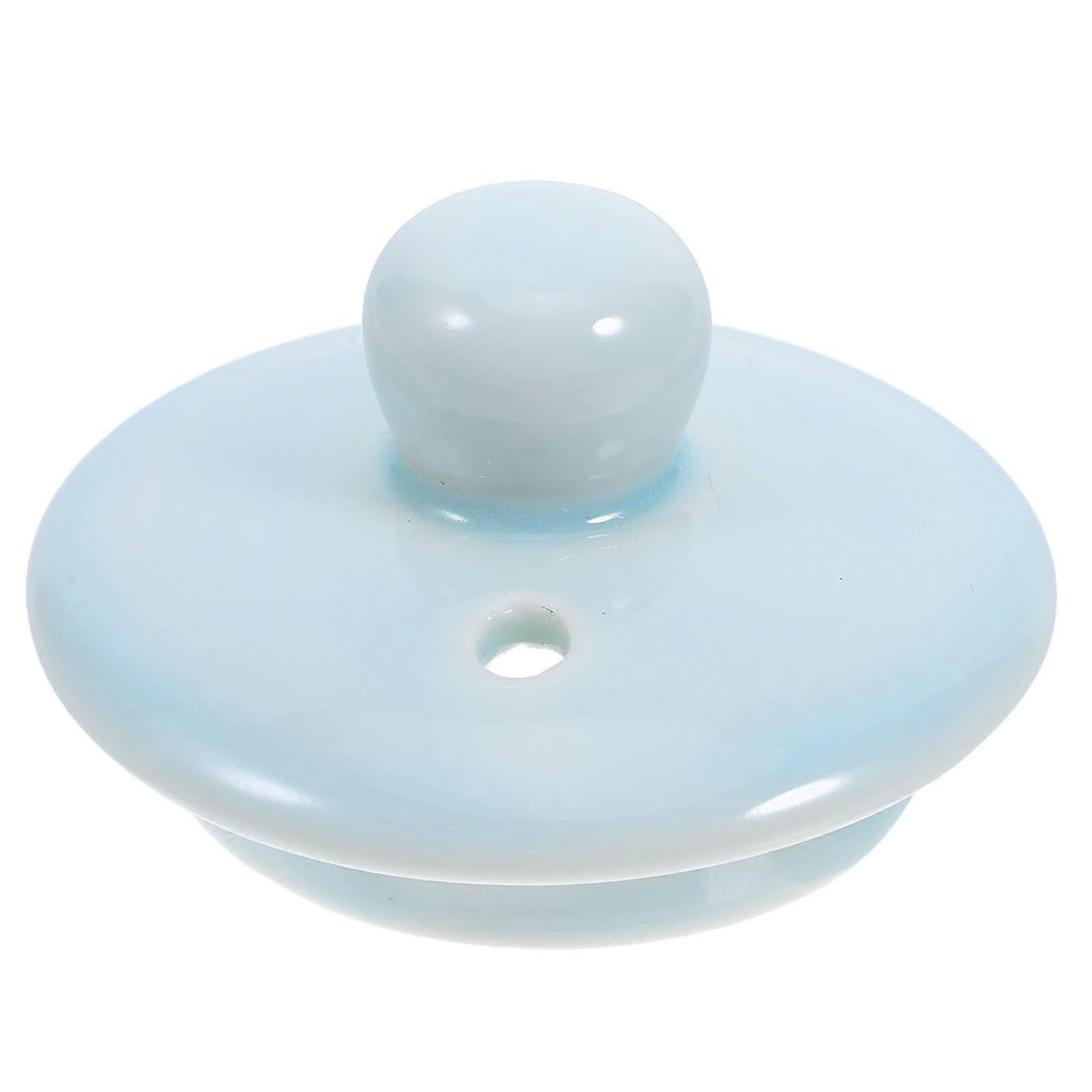 Ceramic Teapot Lid Replacement for Tea Accessories – Easy Clean, Leak Proof Design for Portable Tea Infuser & Retro Teapot – Mug Covers Set