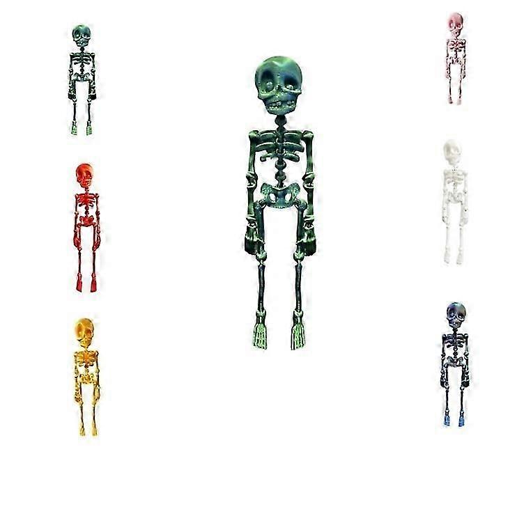 3D Printed Funny Goth Skeleton Fridge Magnets, Funny Goth Human Skeleton Toy