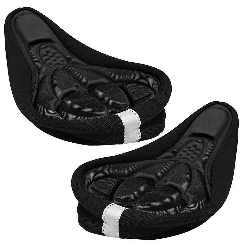 Here's a refined and professional product description based on the title you provided:
**2pcs Gel Bike Saddle Seat Cover – Comfy Cushion with Non