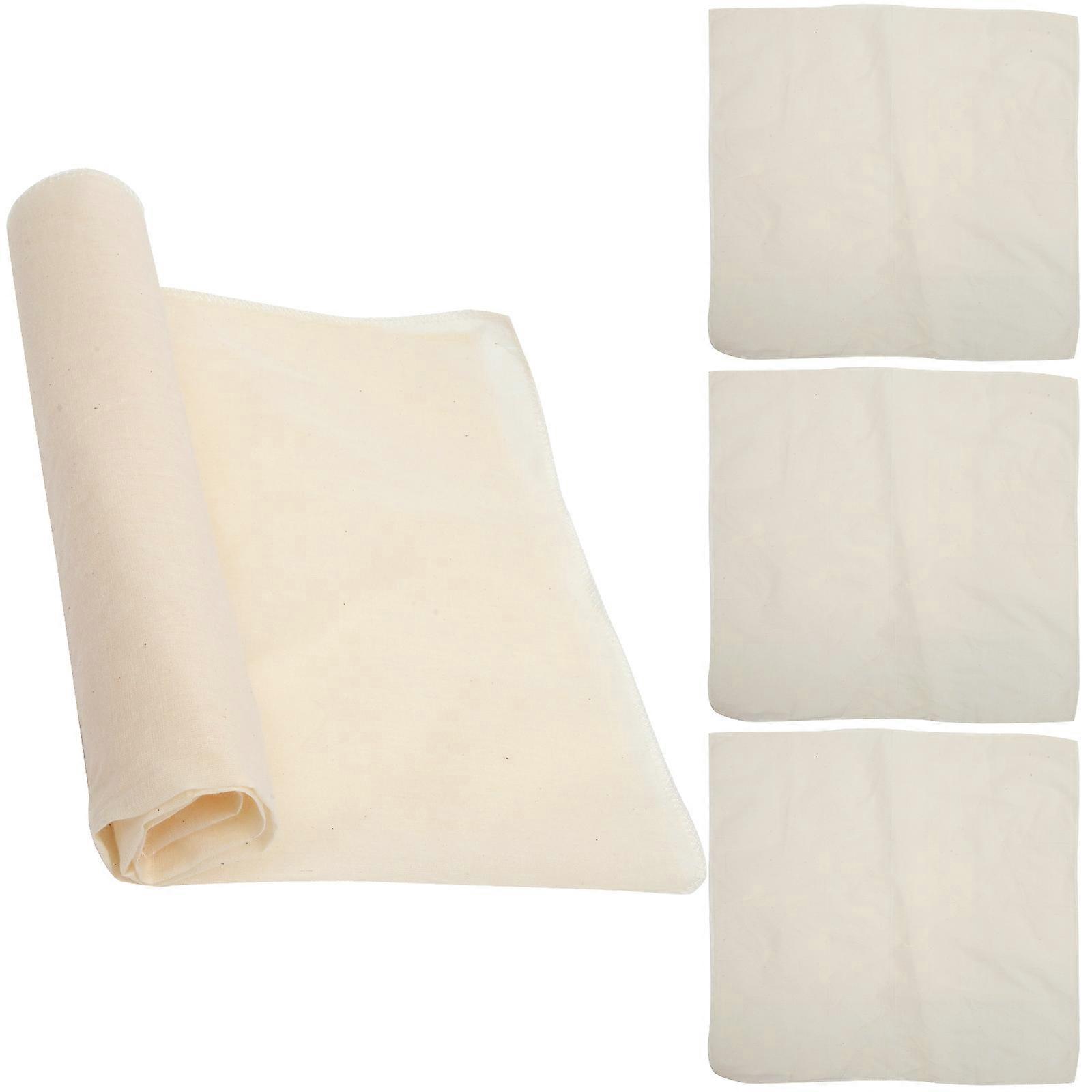 Reusable Straining Cloth Doufu Fine Mesh Cloth Steaming Design 4Pcs