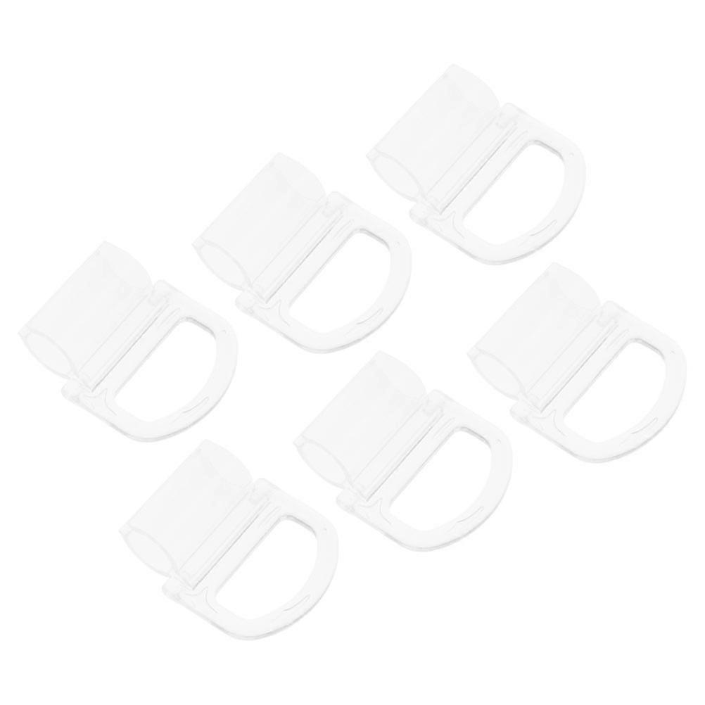 Round Shape Plastic Blind Handle For Home Window Blinds Easy Installation 6Set