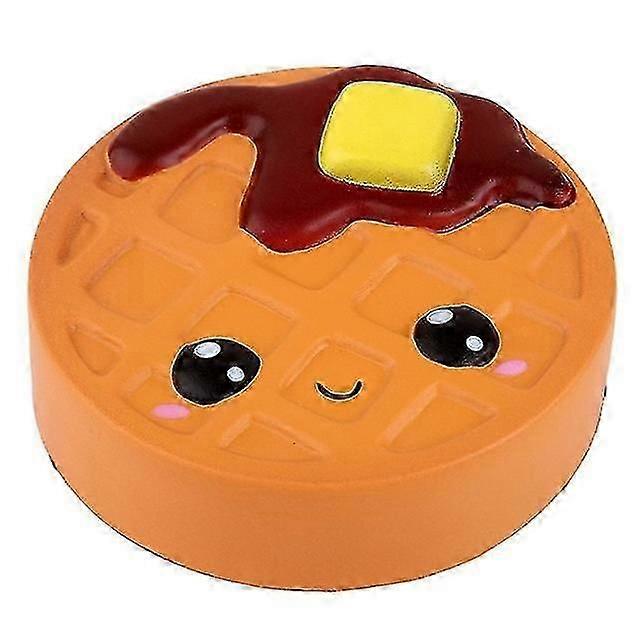 Vafler Cake Soft Food Langsom Rising Stress Relief Legetøj