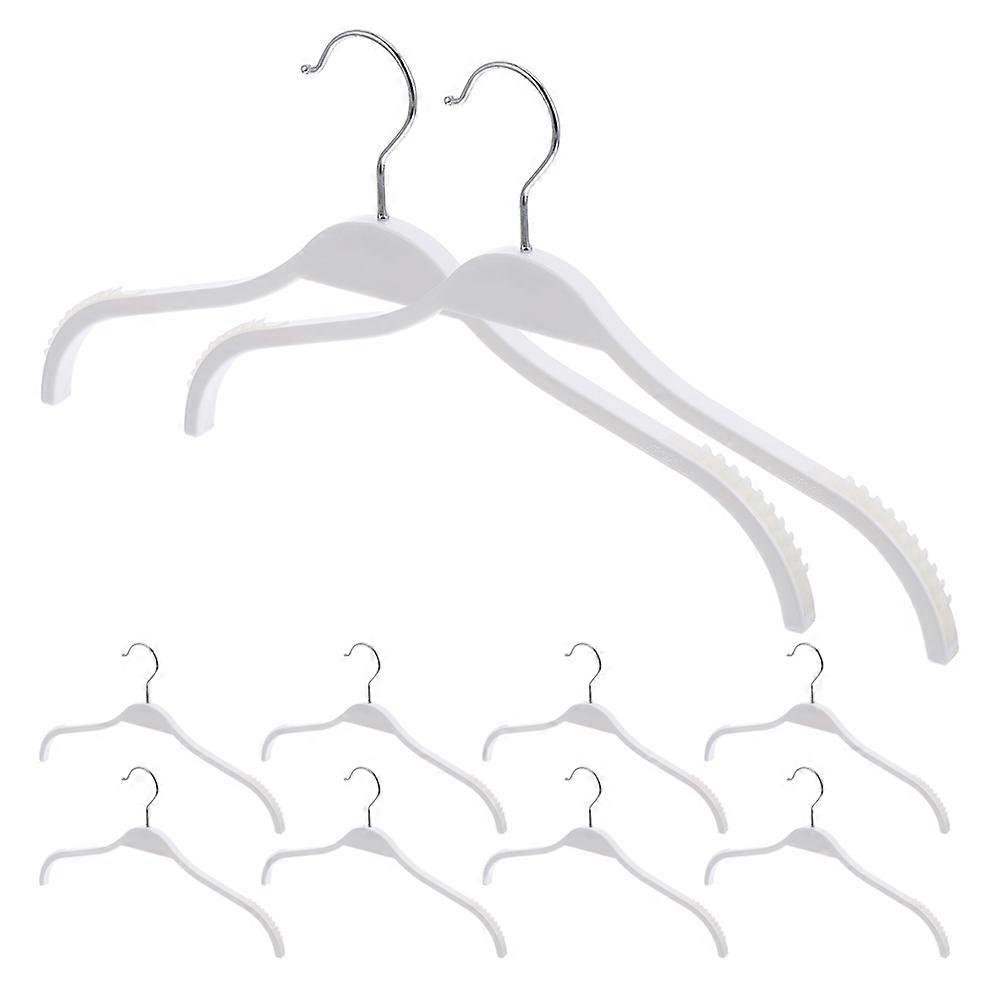 12 Pack Non Slip Plastic Clothes Hangers – Heavy Duty Sturdy Design for Closet Organization and Garment Protection