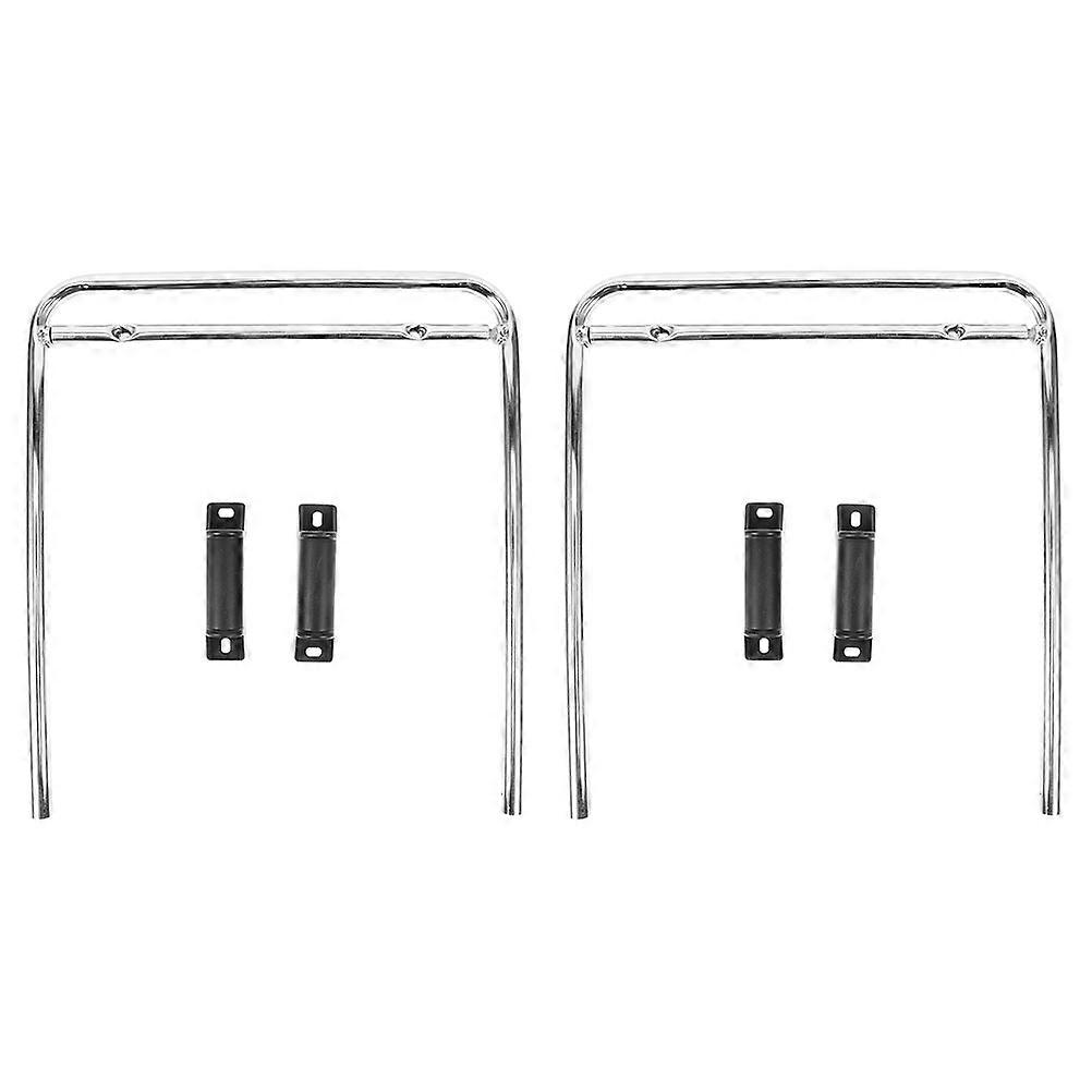 Ergonomic Footrest for Office Chairs, Stainless Steel Cushion, Leg Elevation Support for Stress Relief, Compatible with Swivel Chairs