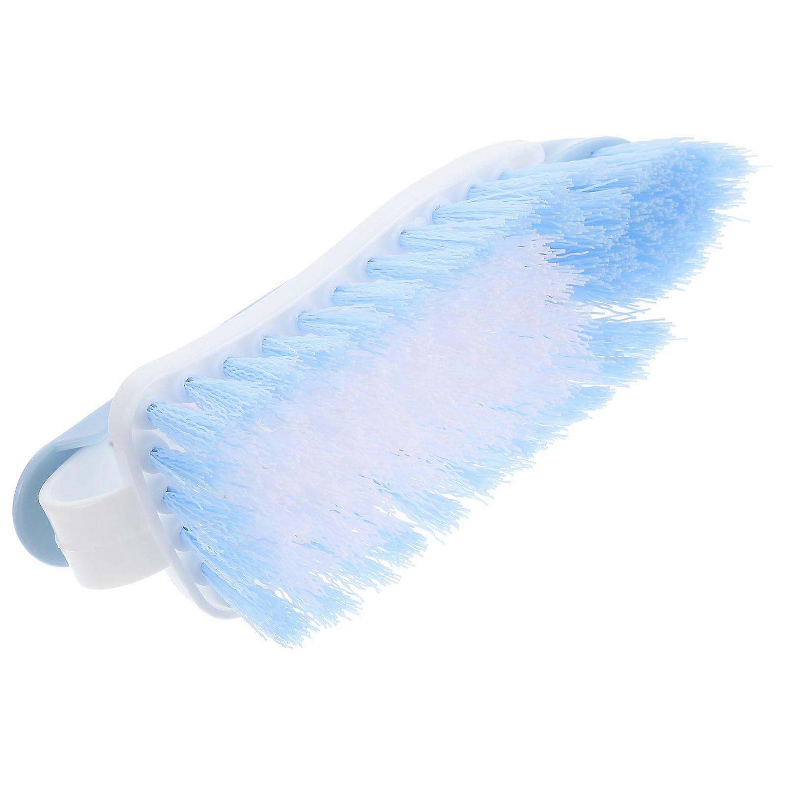 מברשת נעליים ניתנת להסרה עם זיפים מוצקים לנעלי ספורט, בגדים וניקוי חיצוני/פנימי קשוח - כלי מברשת קרצוף אחיזה נוחה