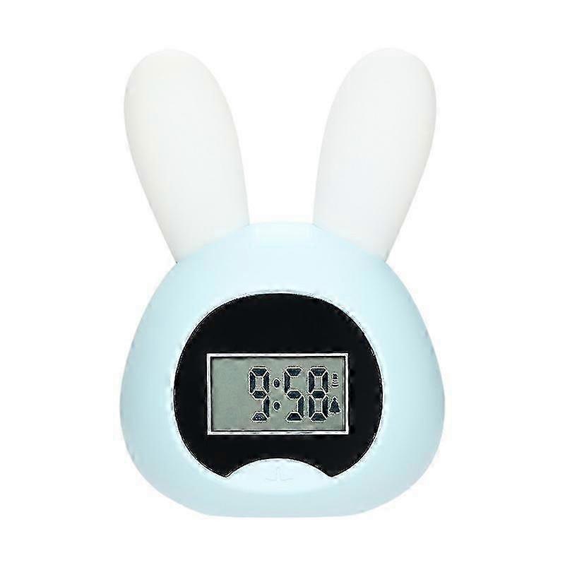 New Plastic Alarm Clock Small Desktop Clock Rabbit Ear Style Alarm Clock