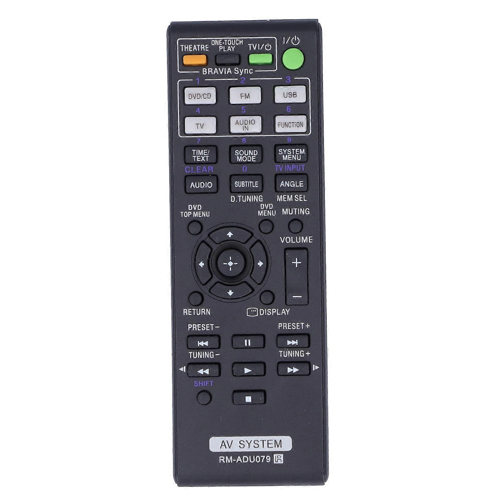 Remote Control for Sony HBDDZ330/HBDDZ740/HBDTZ210/HCDTZ/DAVDZ330/DAVDZ730/DAVDZ340