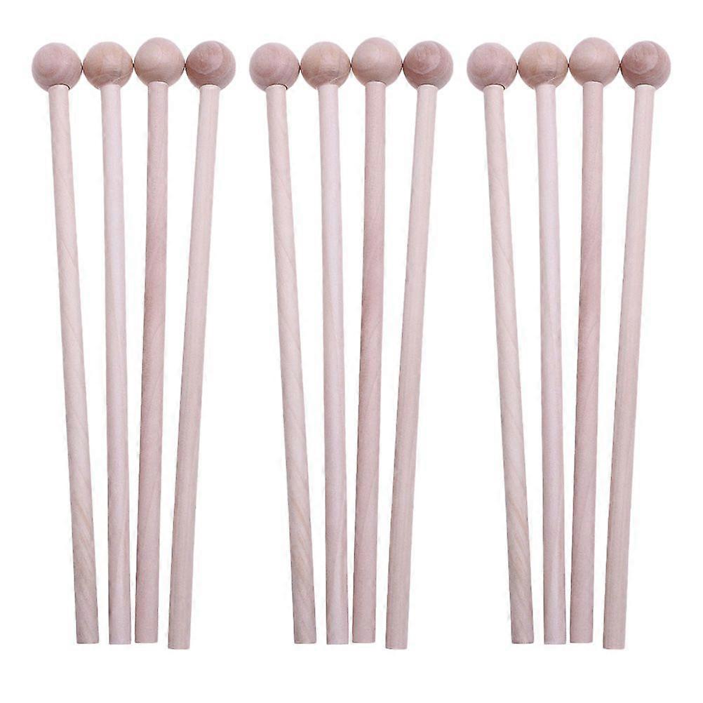 12db Fa Kalapács ütőhangszerek Ütőhangszerek Botok Xylophone Glockenspiel Mallets Kellékek