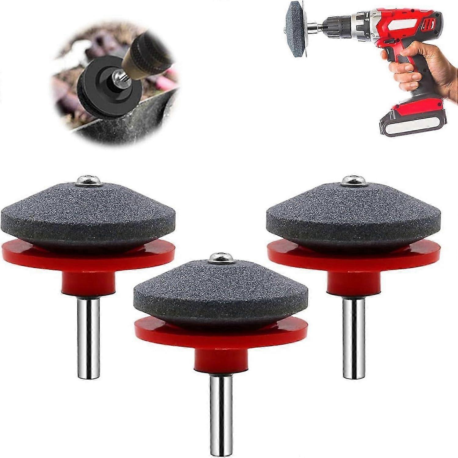 Lawn Mower Blade Sharpener, Lawnmower Dull Blade Sharpener, Lawnmower Blade Sharpener Kit Garden Tool Sharpener Blade Sharpener for Drill