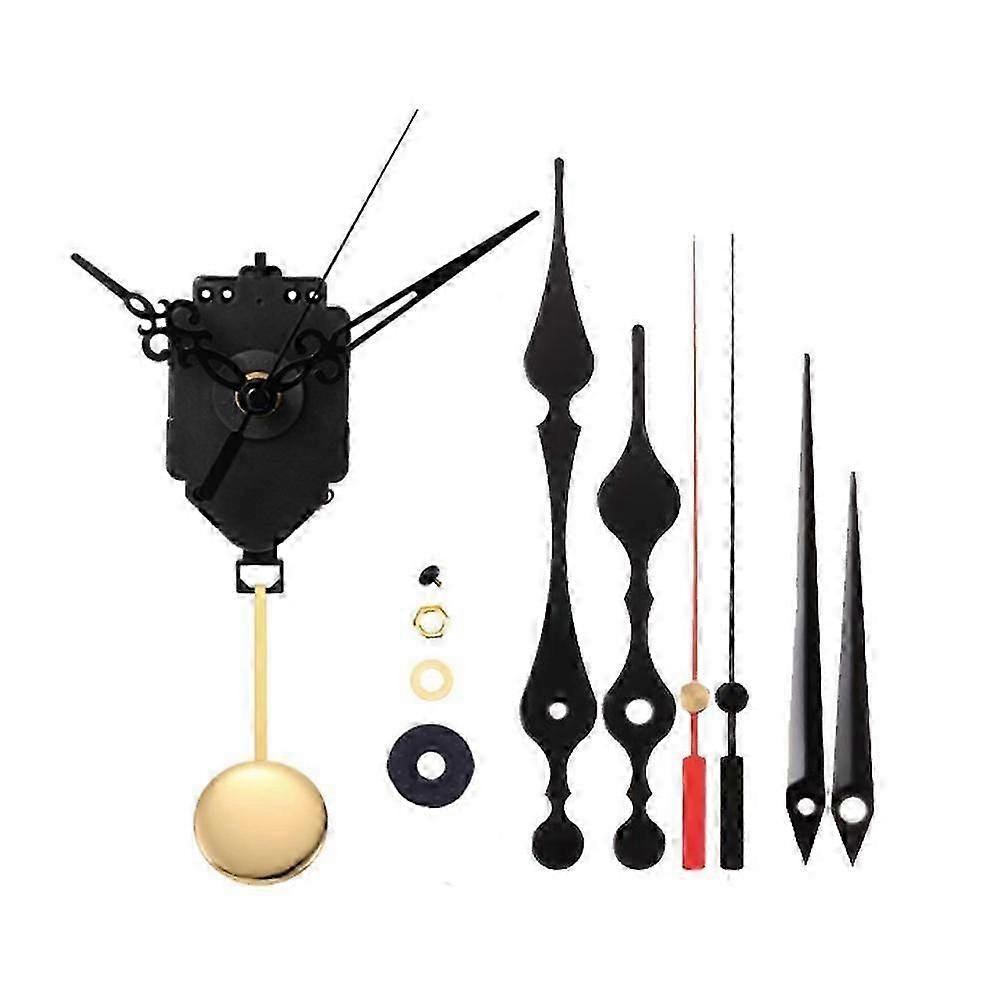 1 Set of Wall Clock Movement Repairing Part Hanging Clock Set Pendulum Clock Replacement Movement