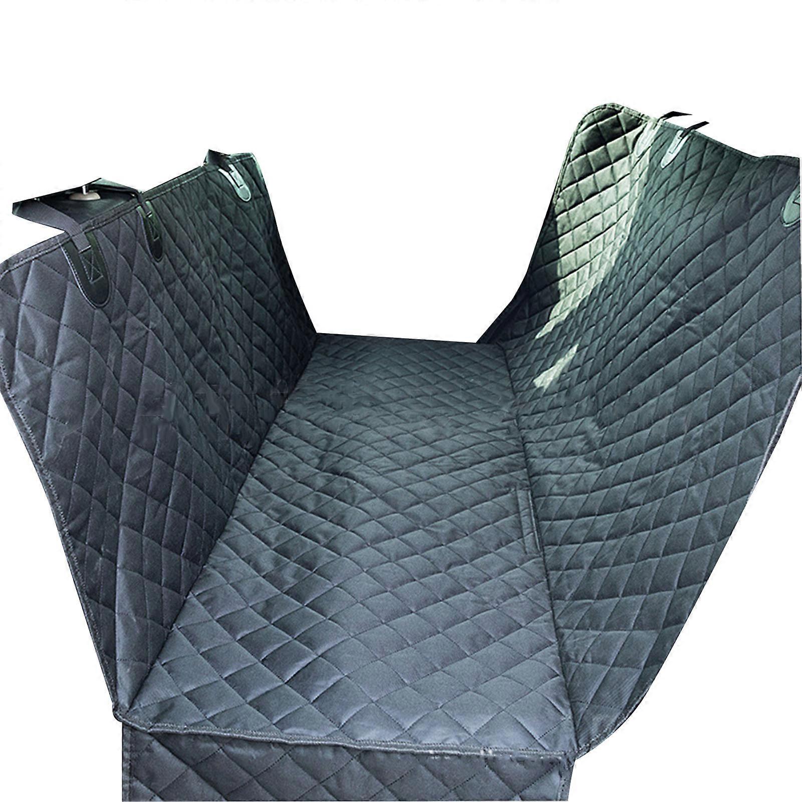 Dog Car Seat Cover Waterproof Scratchproof Detachable Hammock Backseat Protector for Cars Trucks No Zipper