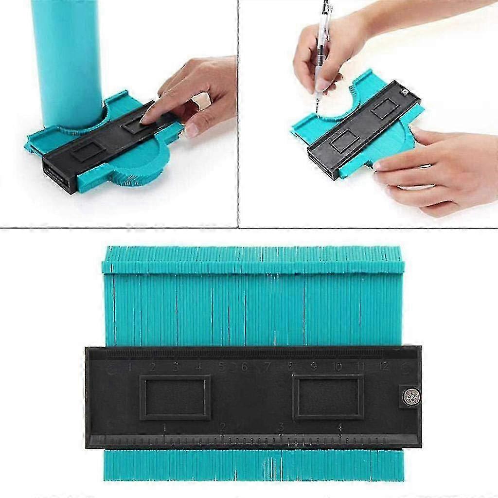 Universal Shape Contour Duplicator Profile Measuring Tool Green