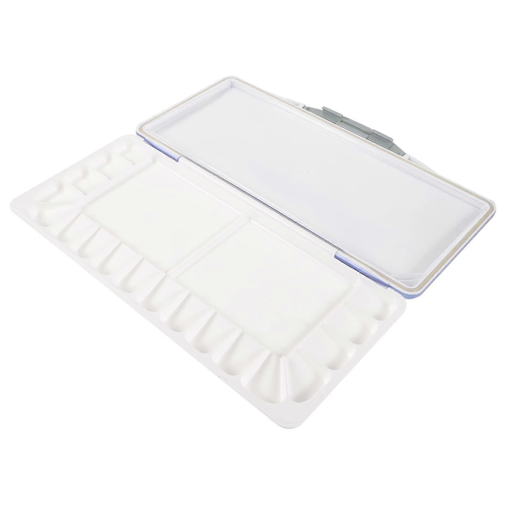 Watercolor Palette Case Aquarelle Pigment Box For Painting Supplies Moisturizing Color Box Sky Blue