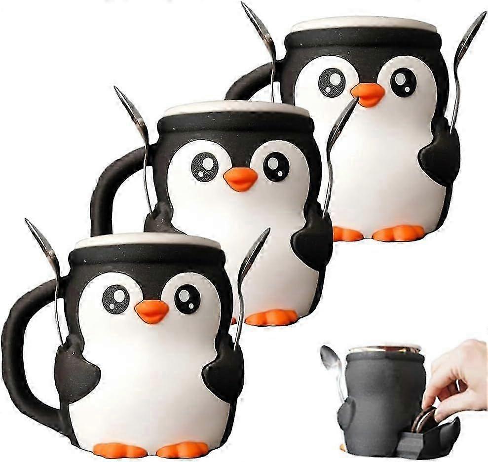 Cute Penguin Ice Cream Pint Holder, Penguin Ice Pint Holder, Ice Cream Pint Containers, Popsicle Holders, Beer Can Holder, Penguin Gifts, Penguin Figu