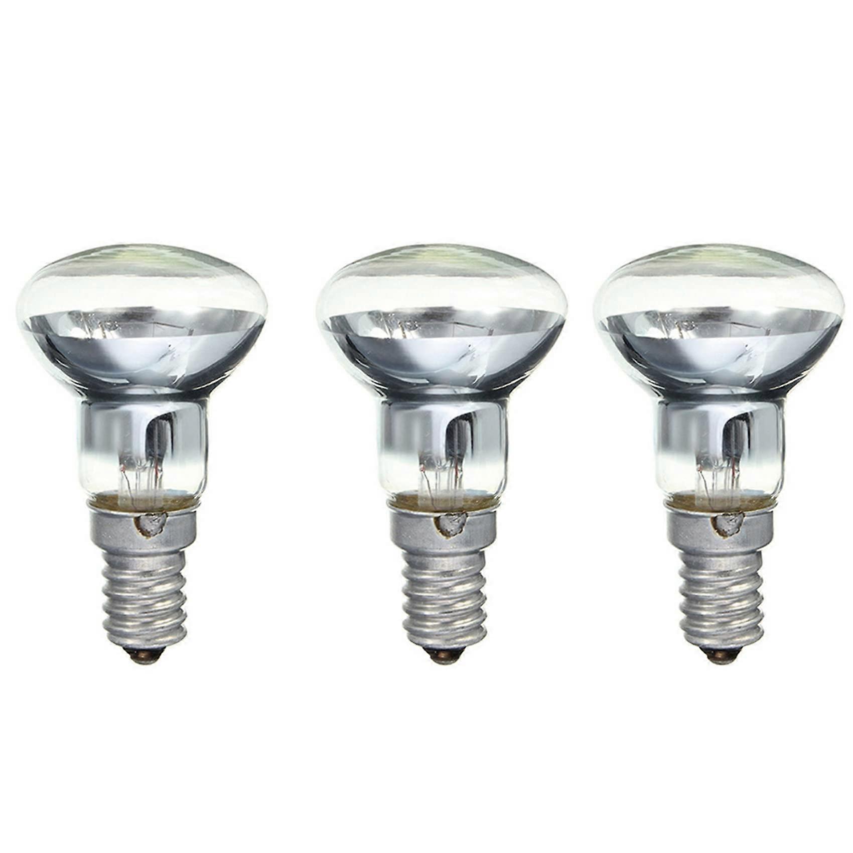 Lava Lamp E14 R39 30W Spotlight Screw-In Light Bulb Clear, Pack Of 3, E14 Base For Lava Lamps