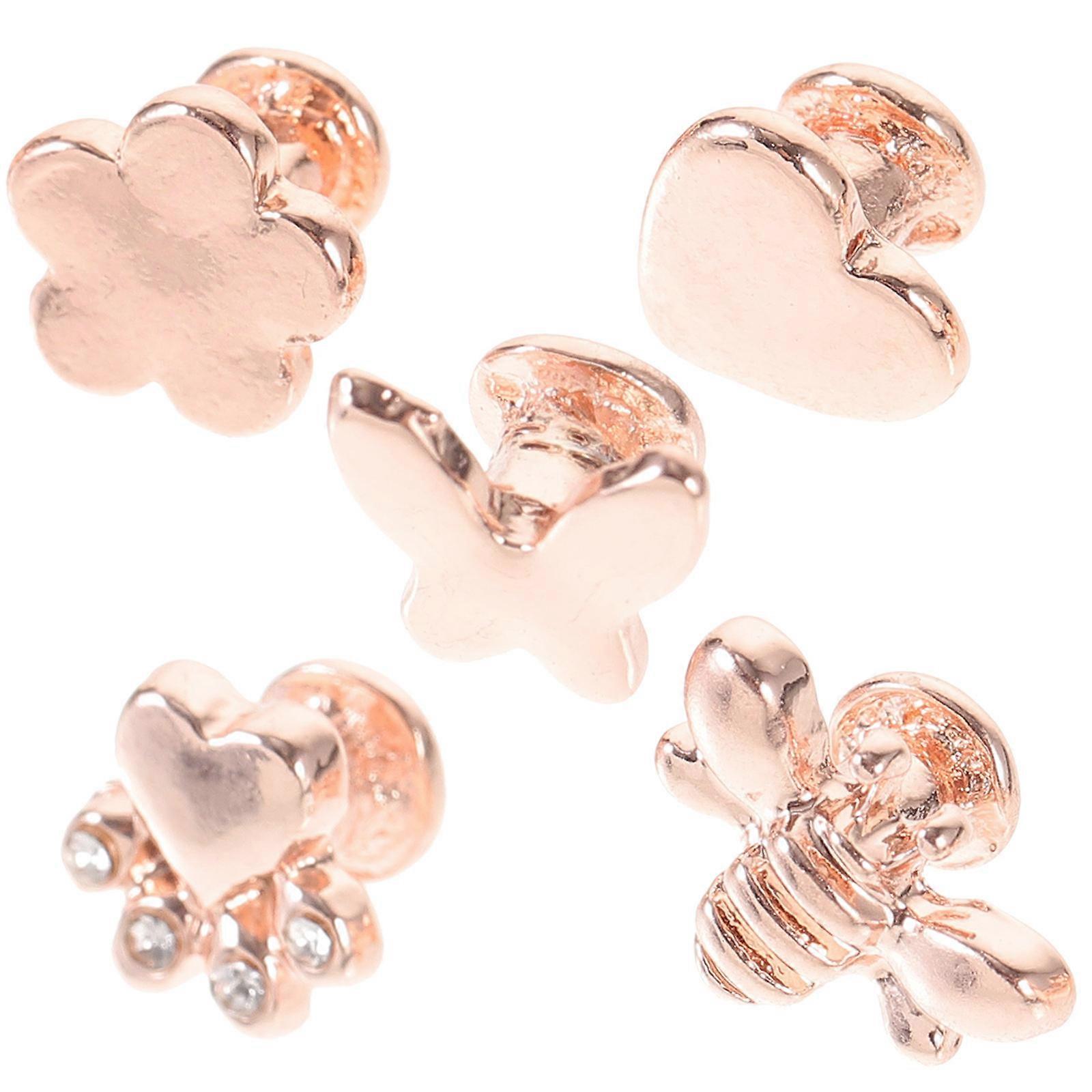 Silicone Watchband Charms Decorative Studs for Smartwatch Straps Lightweight Easy to Use Strap Decors to Personalize Your Watch with Unique Styles