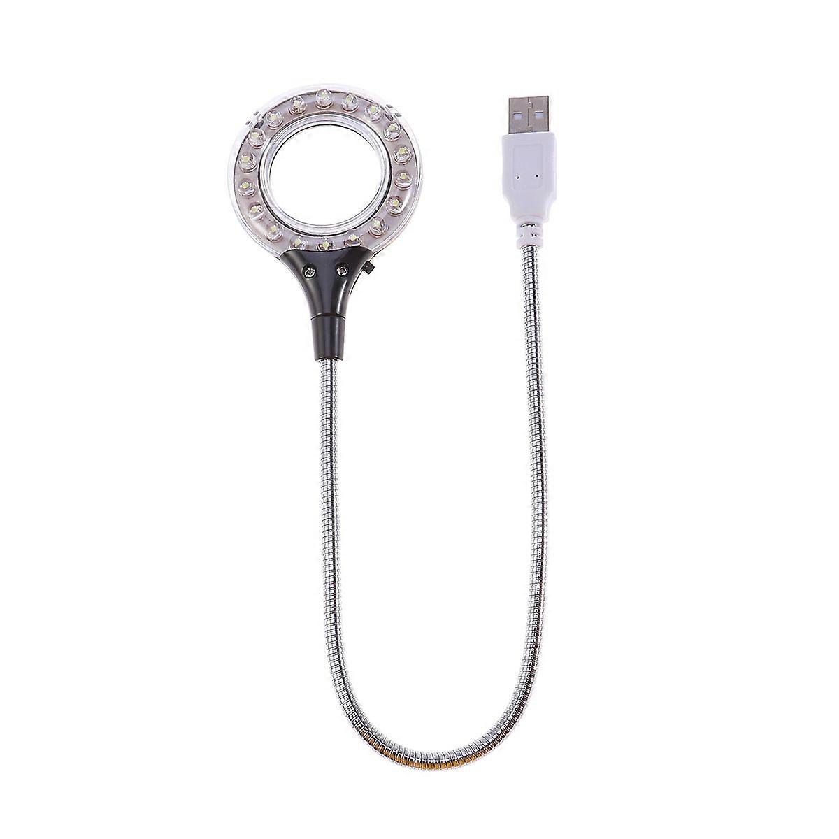 USB Reading Lamp Portable 18 LED Light for Flexible Night Use 1Pcs