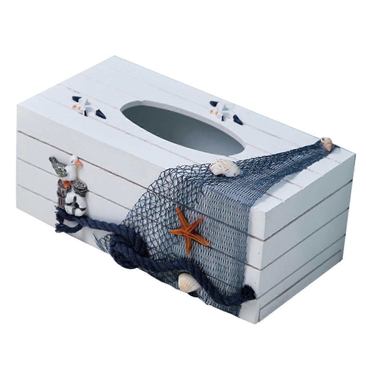 Tissue Box in Mediterranean Style – Elegant and Functional Storage for Your Home, Assorted Colors, 24x12x9.5cm
