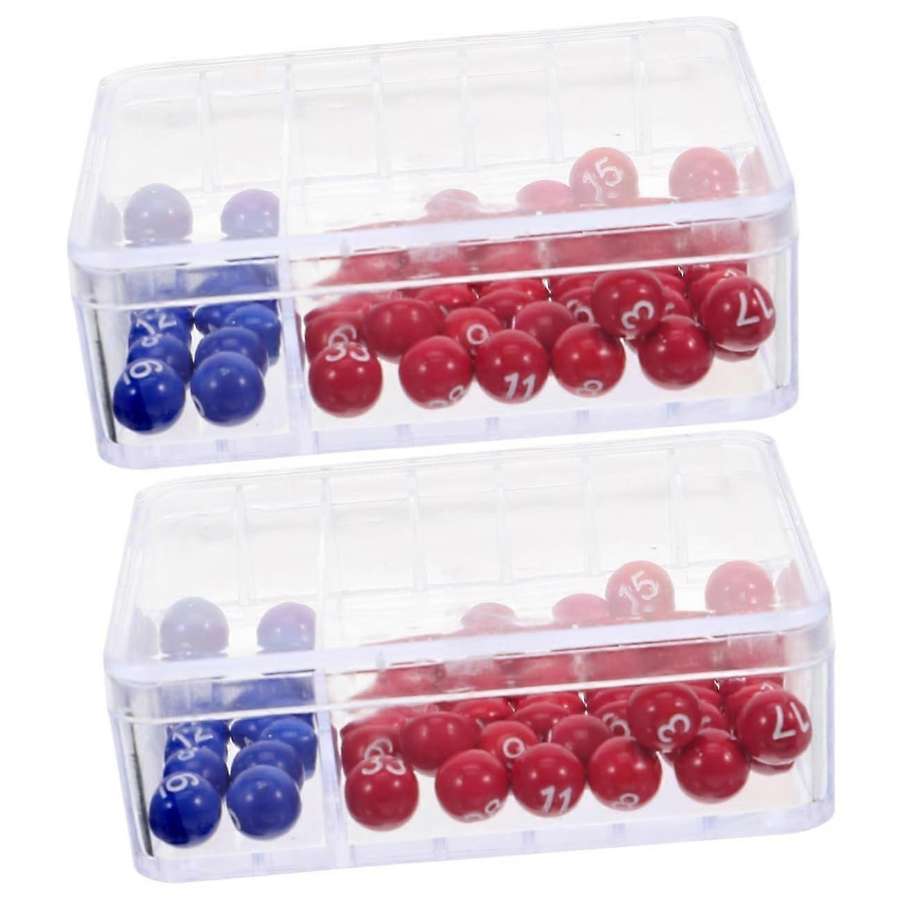 Lottery Simulator Bingo Slot Machine Game Balls Props Tombola Calling Ball
