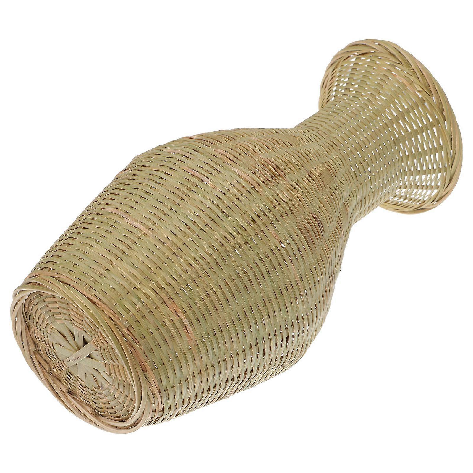 Light Green Synthetic Material Flower Vase for Storage Elegant and 1PC