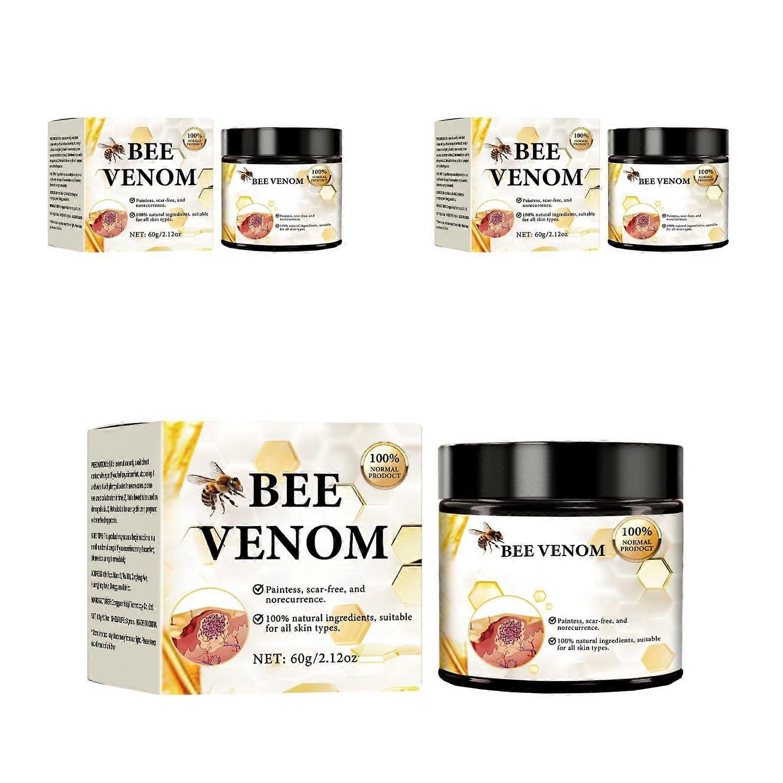 Bee Venom Cream Ointment 60ml (Pack of 3)