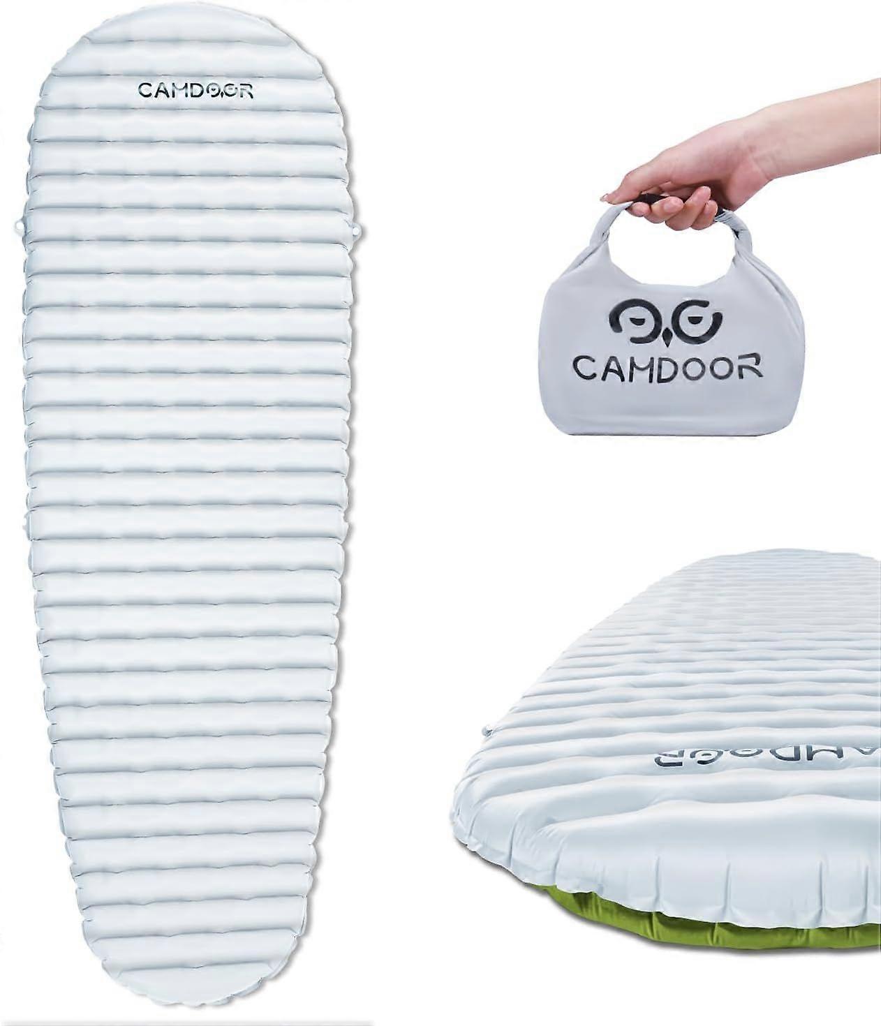 2025 Latest Model Self Inflating Sleeping Pad for Camping with Inflating Bag