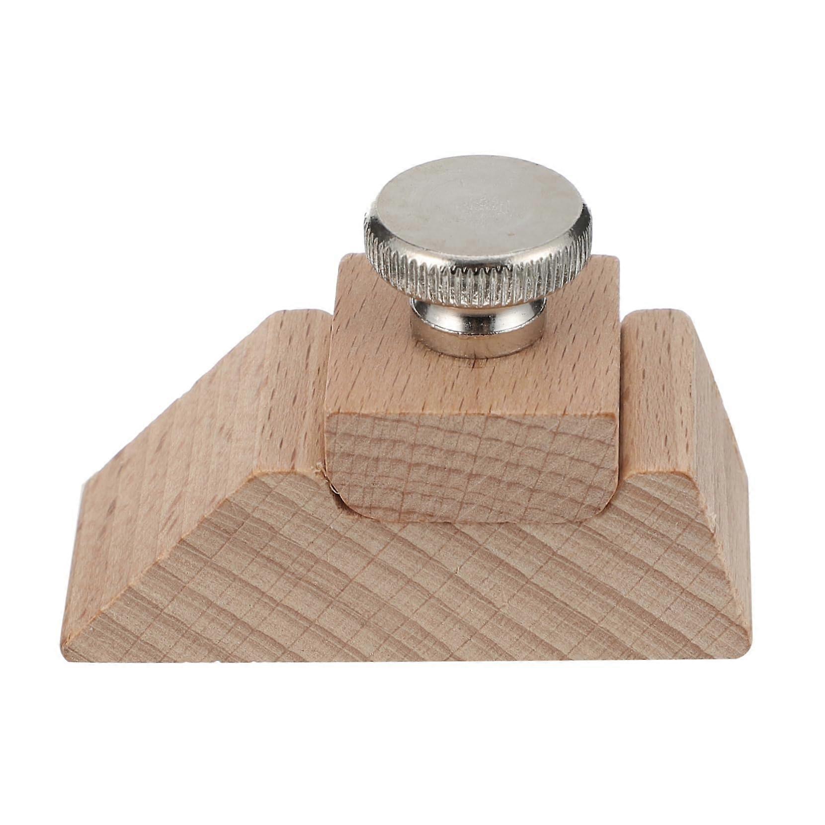 Leather Craft Sanding Block with Sandpaper Clip for Precision Edge and Corner Sanding, Lightweight and Compact for DIY Projects