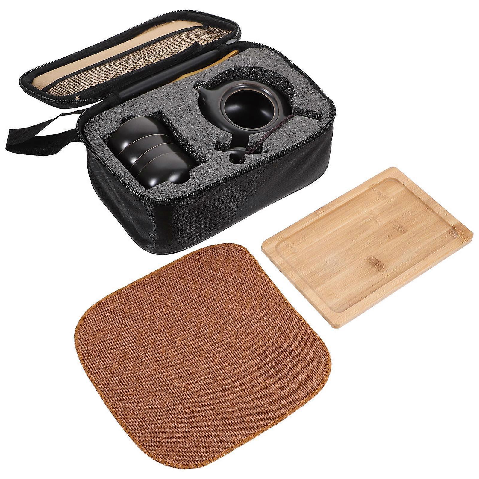 Travel Use Tea Making Portable Tea Set With Elegant Style For Family Gathering 1Set