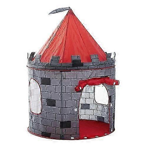 Σκηνή Παιχνιδιού Knight Castle για Παιδιά - Παιδότοπος με Σχεδιασμό Κάστρου για Εσωτερική και Εξωτερική Χρήση