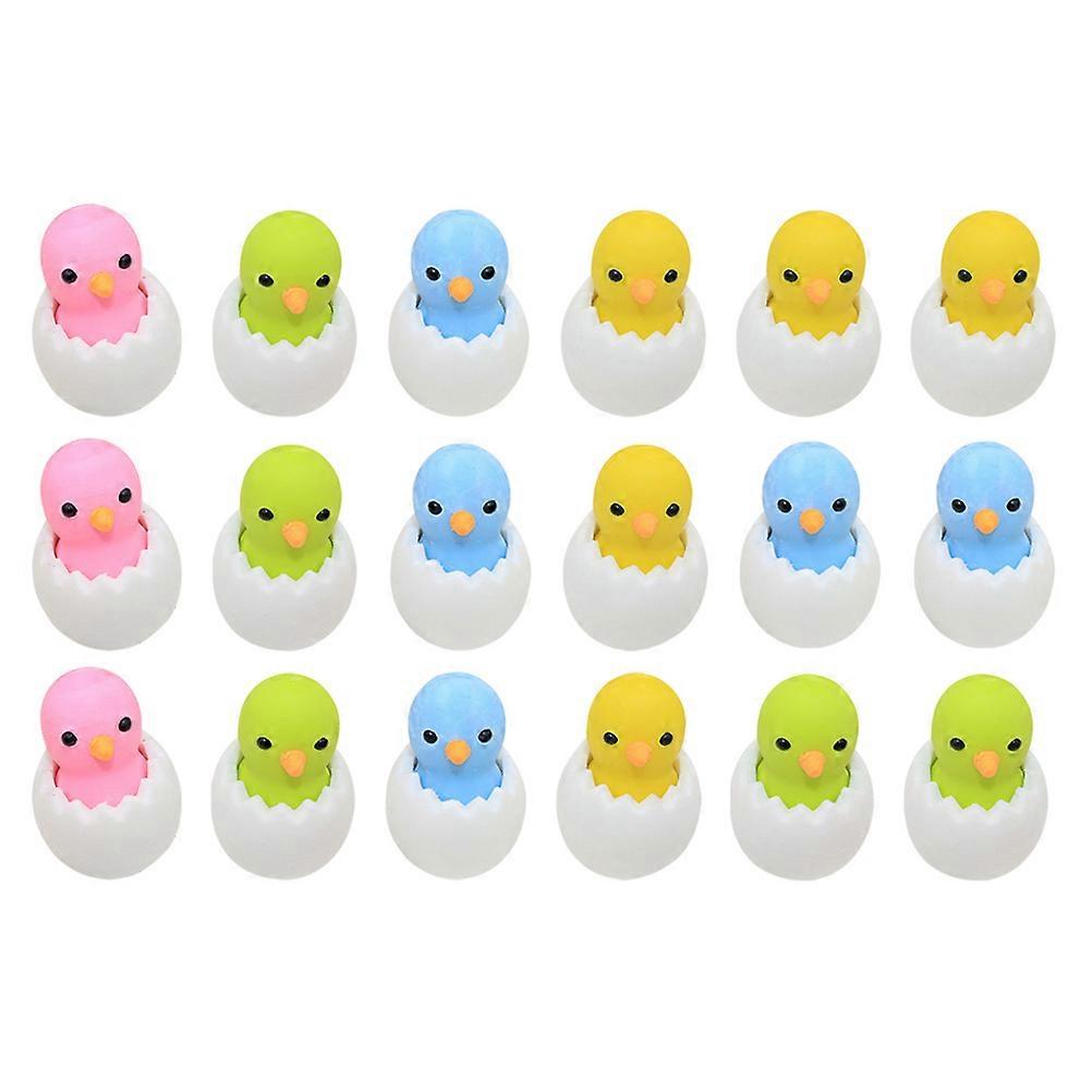 Mini Erasers Bulk Student and Children Gifts Office Workers Designers Various Holidays 4.00X2.50X2.50cm 18Set