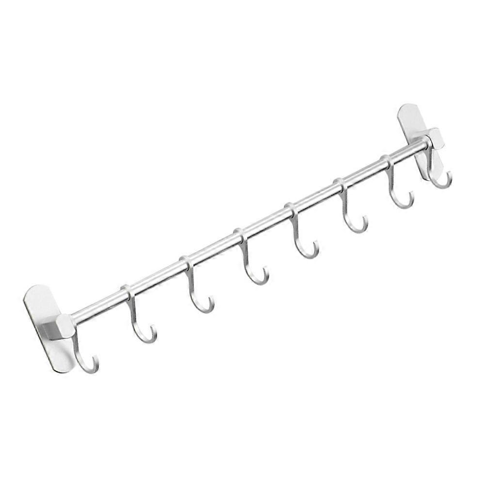 Hanging Hook Kitchen Hooks For Hanging Row Shape Space Aluminum Wall Mounted Storage Solution Bathroom Use 1Pcs