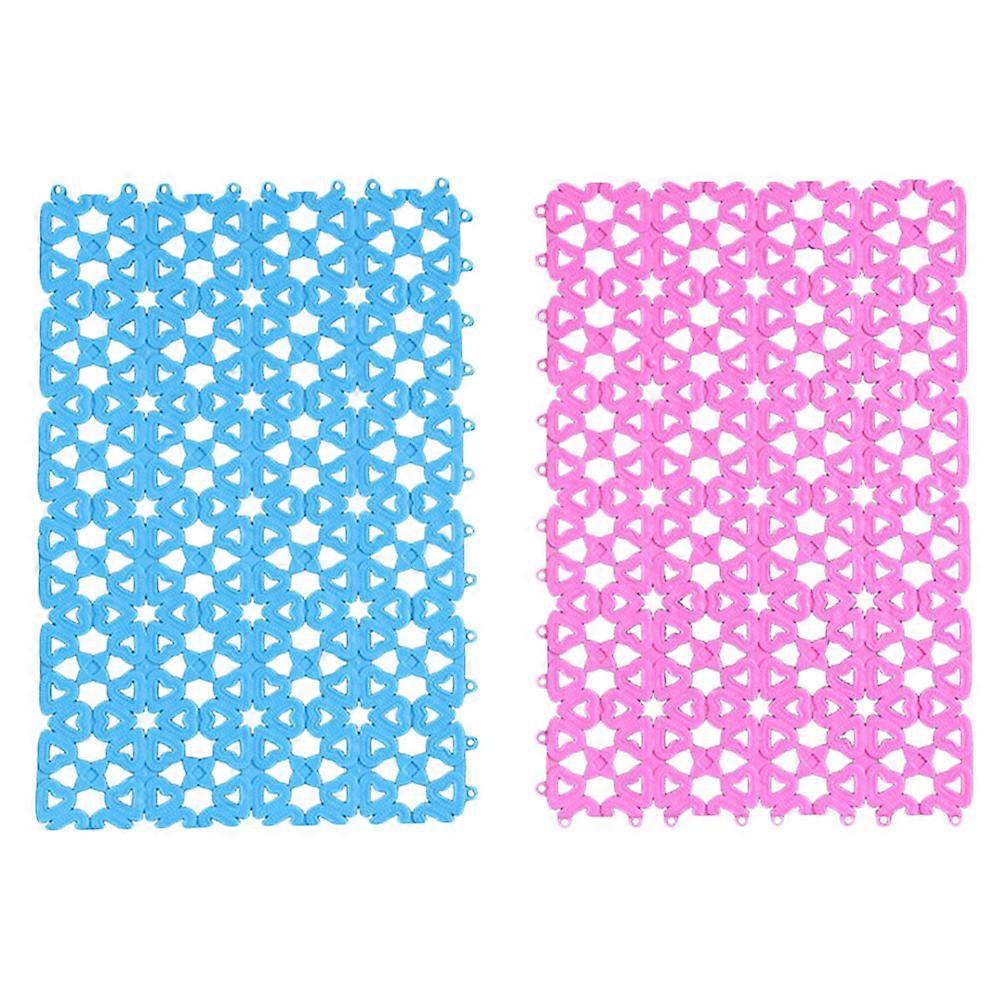 Assorted Color Non Slip Pet Mat for Small Animals like Rabbit Guinea Pig Cat Dog with Hole Design 2