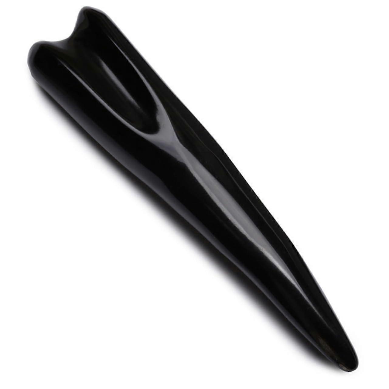 Multifunctional Massager Physiotherapy Stick Scraping Plate Massage Rods Black