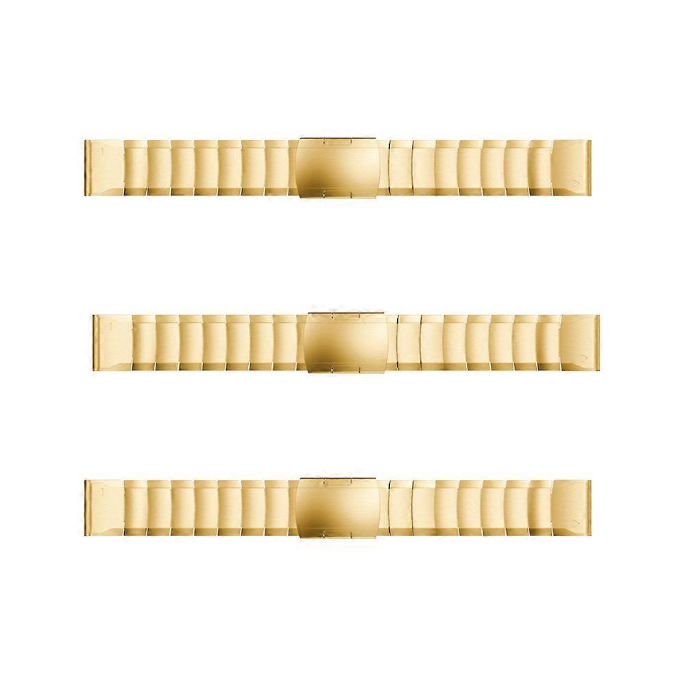 Polírozott rozsdamentes acél óraszíj csere karóra napi viselethez 21x2,2x1 cm arany 1db