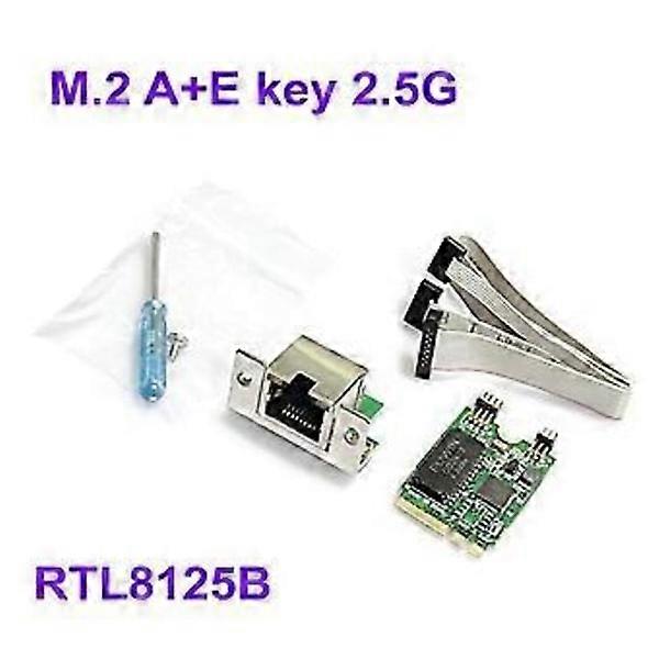 RTL8125B Mini Pcie 2,5 Gigabit Ethernet Karte 10/100/100 0M/2,5 Gbps Adaptive Desktop Soft Routing Netzwerk Karte