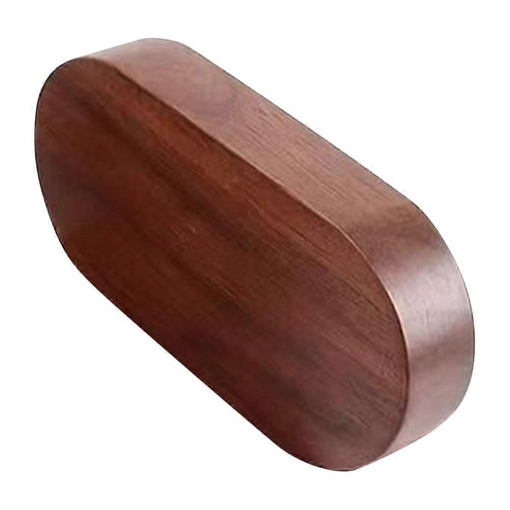Black Walnut Wood Pedestal Stand for Aromatherapy, Figurines, and DIY Models Display – Elegant Wooden Base for Home and Office Decor