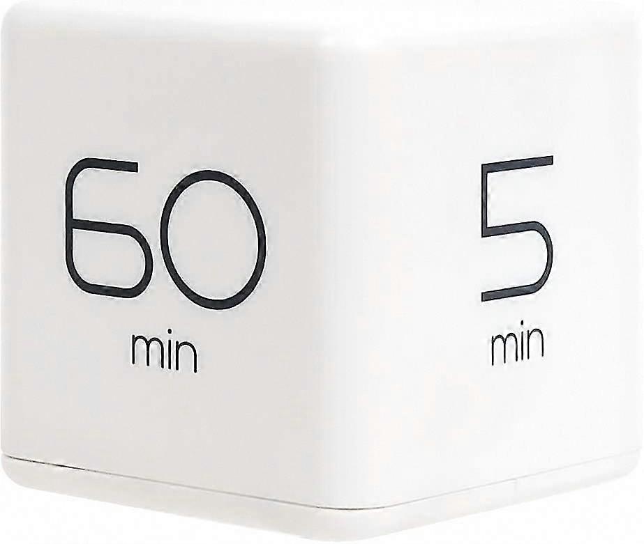Smart Kitchen Timer for Kids - Exercise, Learning & Cooking (White)