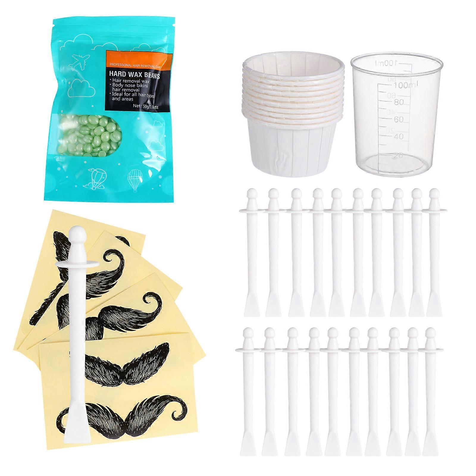 Facial Waxing Sticks Nose Wax Rod For Removing Nose Hair Daily Use 7.5X1.5X1.5CM Wax 1Set
