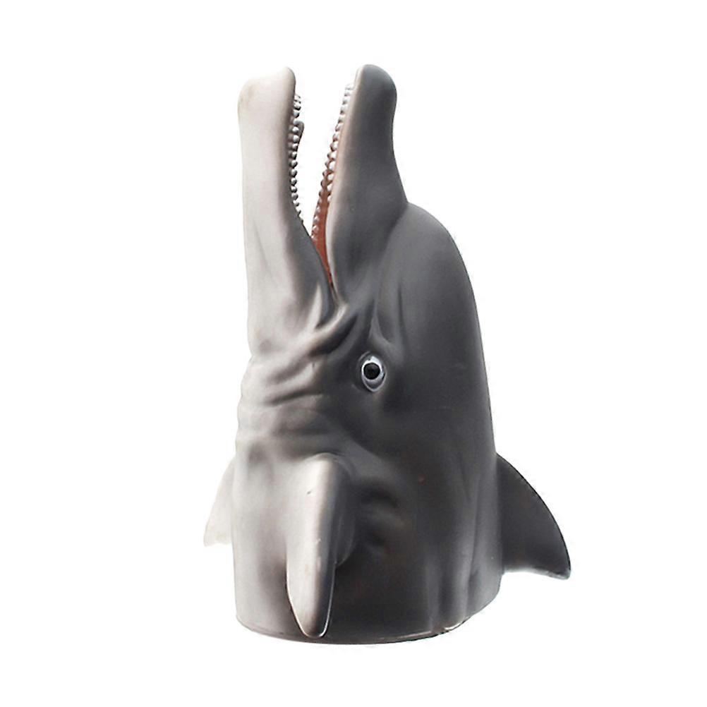 Dolphin Hand Puppet for Imaginative Play   Fun Role Play Toy with Safe Materials for Kids, Ideal for Ocean Creature Learning and Creative Games