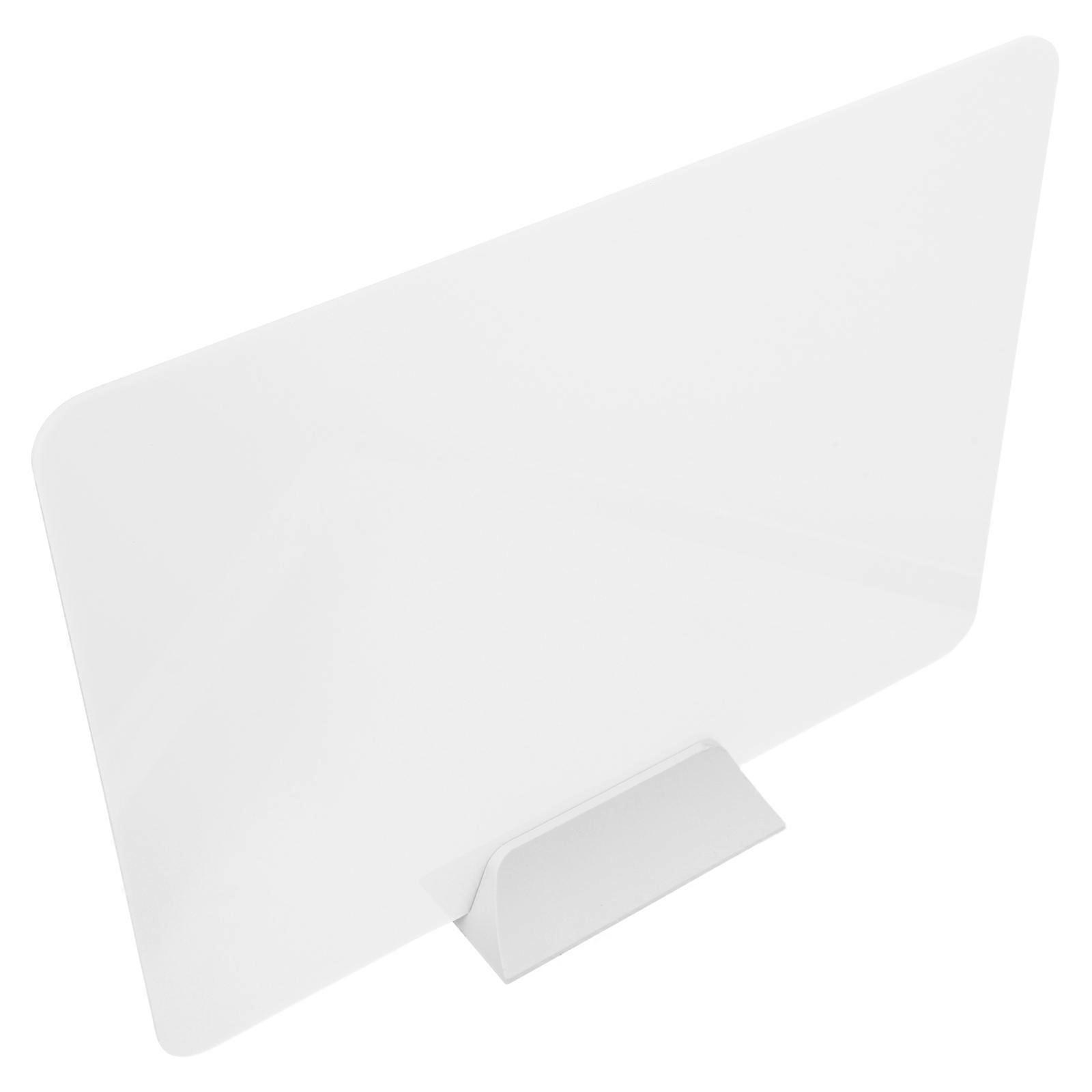 Freestanding Desktop Privacy Panels Acrylic Partition Boards for Office, School, and Workspace Dividers