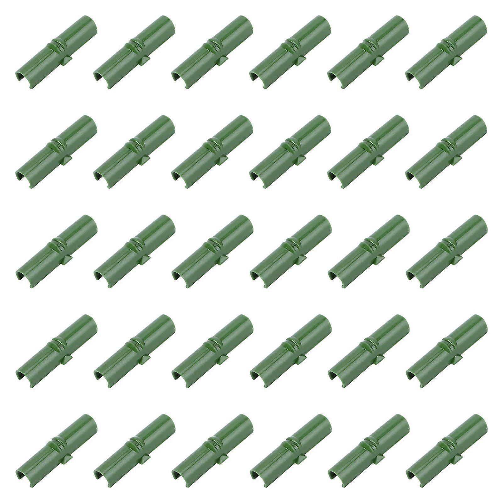 Cover Netting Tunnel Hoop Clip Greenhouse Clamp Fixing Greenhouse Film Securing Shade Net Holding Insect Net Connecting Greenhouse Steel Pipe 50Set