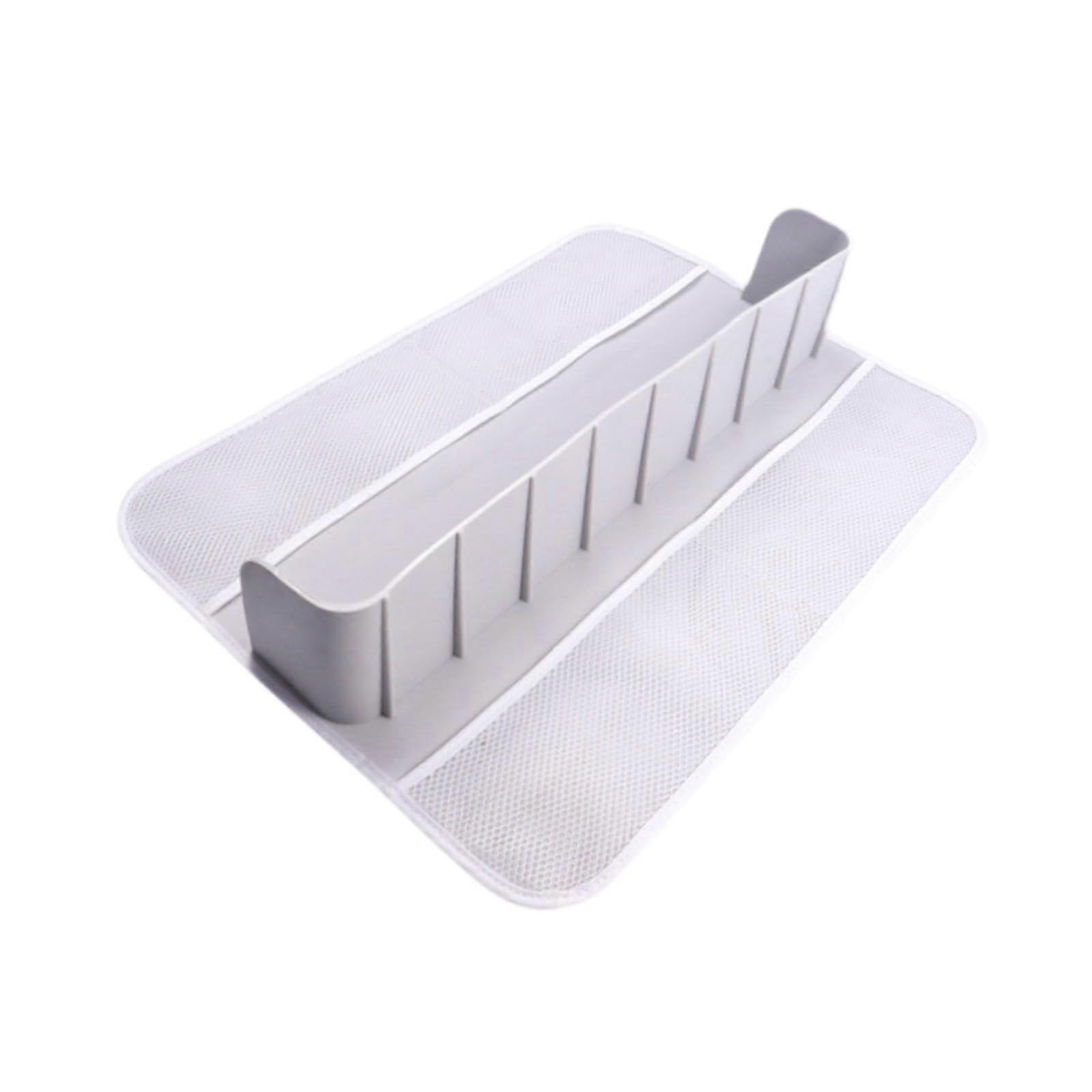 Bathtub Splash Guard for Kids with Mesh Pockets, Suction Cups, 60cm x 15cm x 10cm