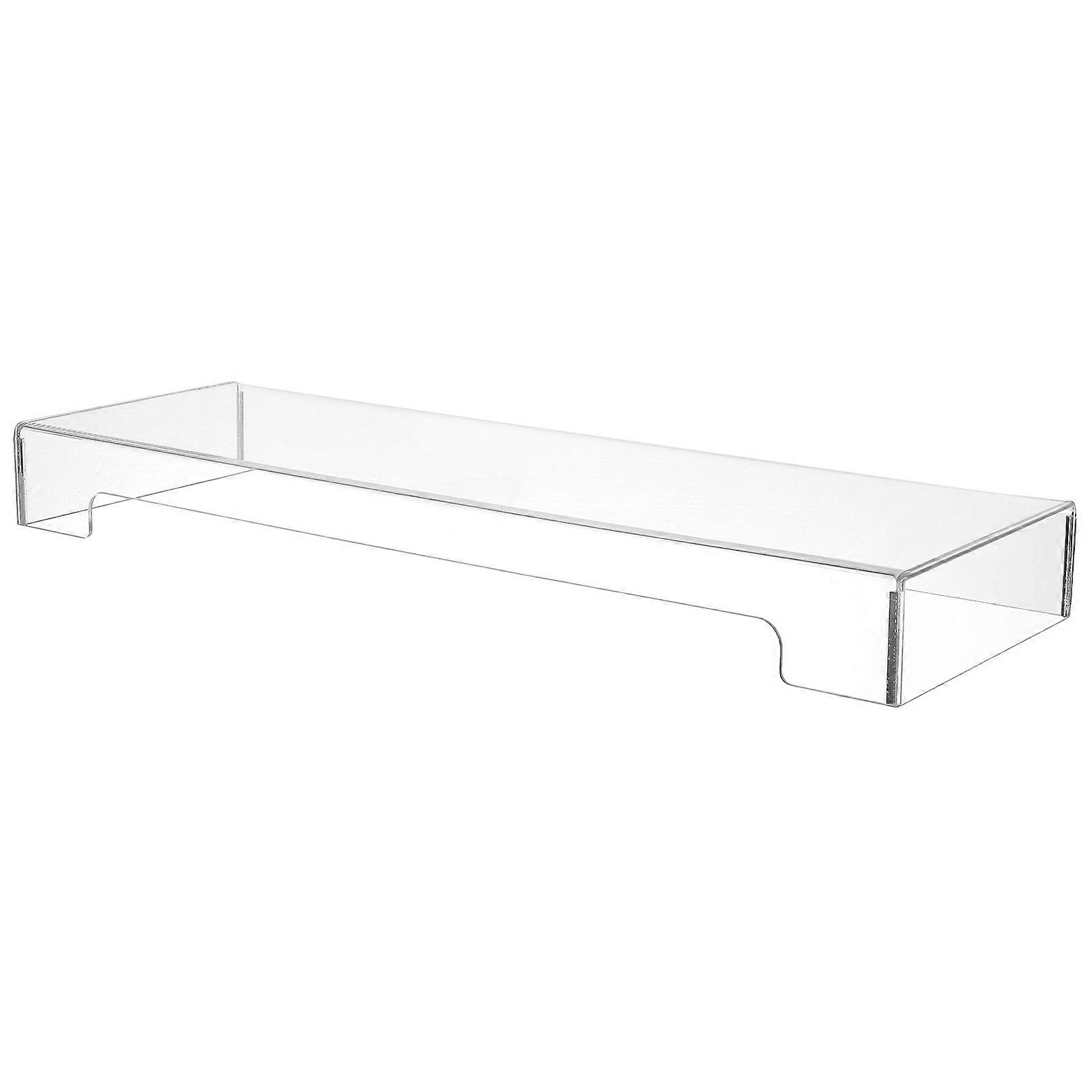 Clear Acrylic Keyboard Cover Dust Protector for Mechanical and Household Keyboards   Medium Size Durable Dustproof Case