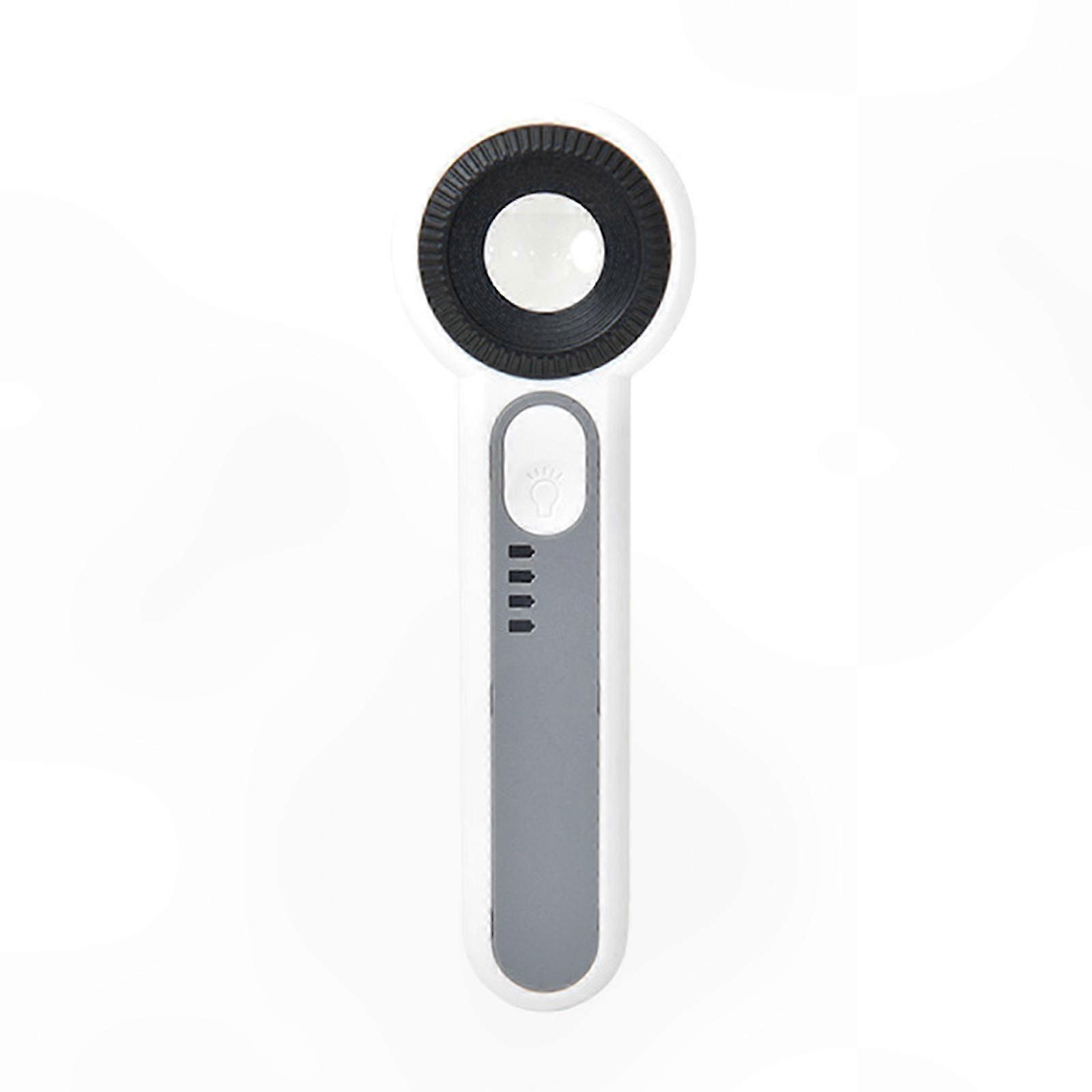 Handheld Magnifying Glass with Led Light Portable High-Definition for Macular Degeneration Seniors Inspection Coins Read