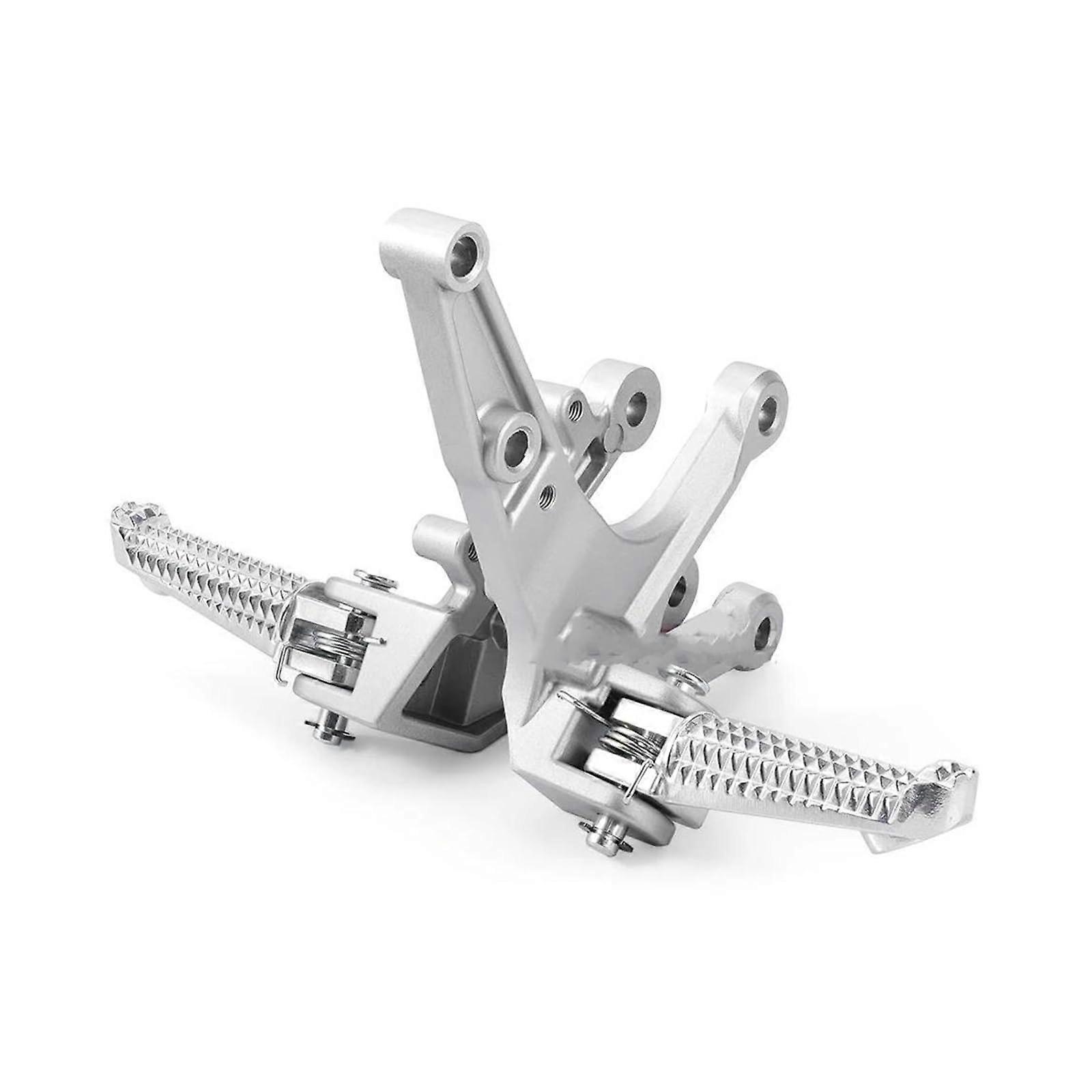 Footpeg Pedal for Yamaha MT03 MT25 YZF-R3 YZF-R25 R3 R25 Motorcycle Front Footrest Holder Compatible with MT and YZF Models