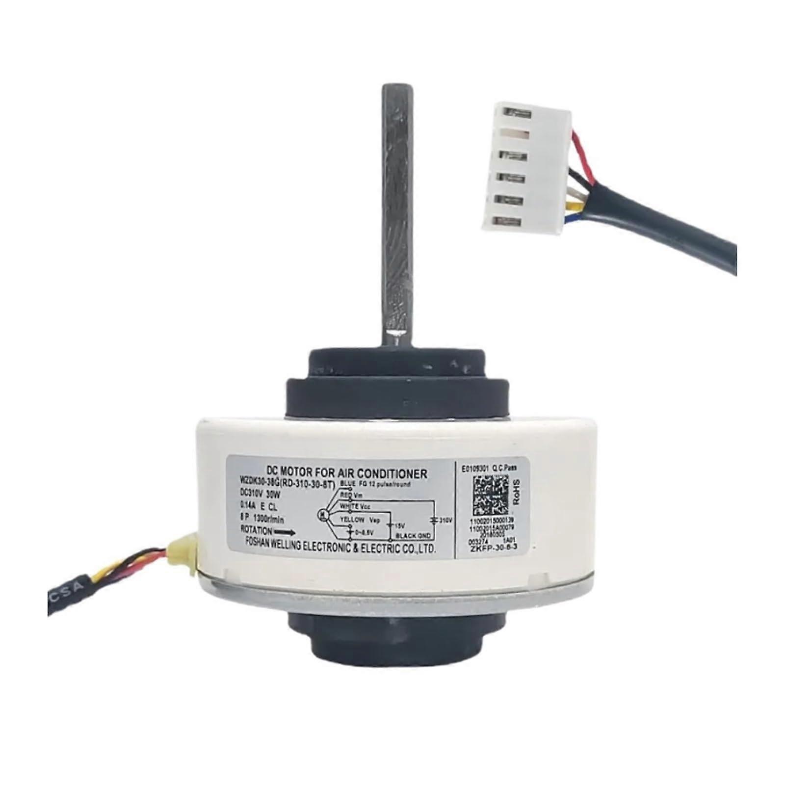 DC fan motor DC310V 30W 1300RPM RD310308T, compatible with Midea WZDK3038G