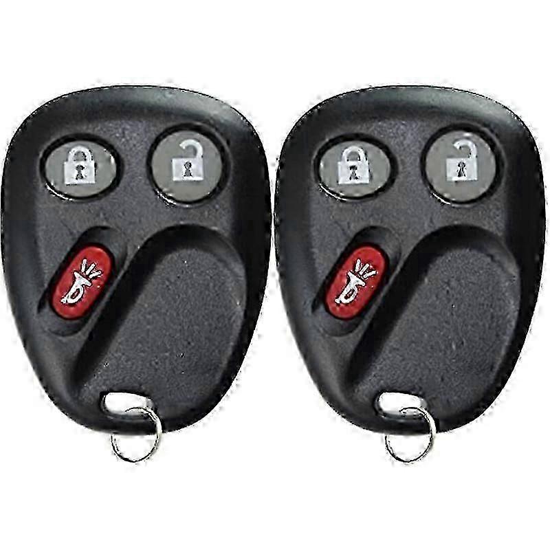 2pcs Remote Car Key Replacement for Cadillac/Chevrolet/GMC/Hummer/Torrentf