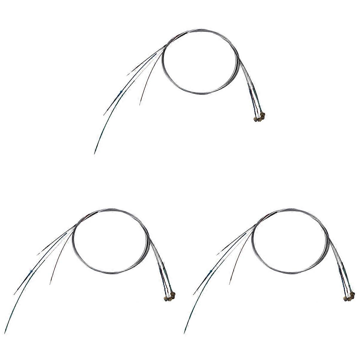 3X Set Steel Core E A D G Violin Strings for Full Size 4/4