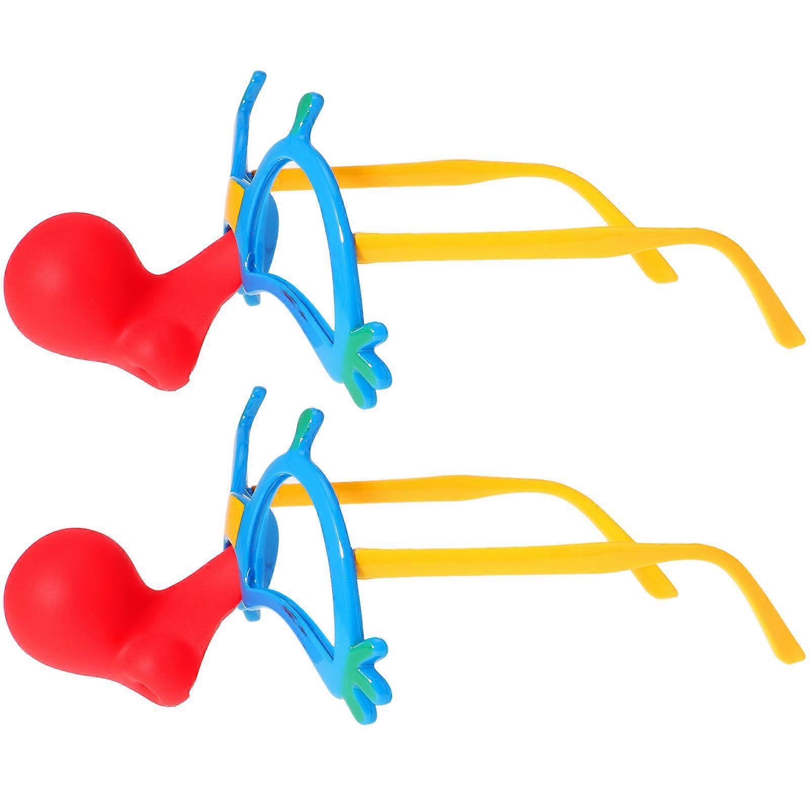 Funny Party Glasses Multi Color PC Decoration Accessory for Dancing and Photo Props, Size Fits Most